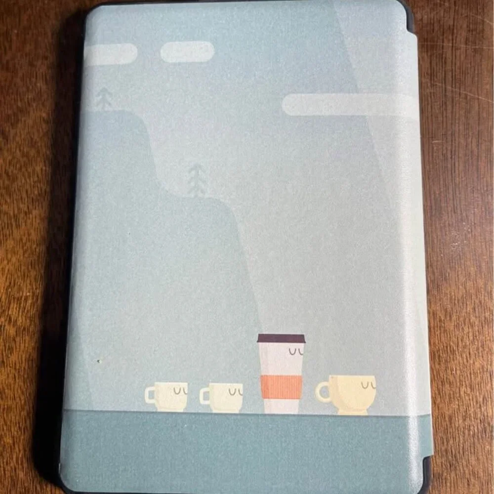 NEW Kindle 11th Generation Case, 6”, Coffee Theme​